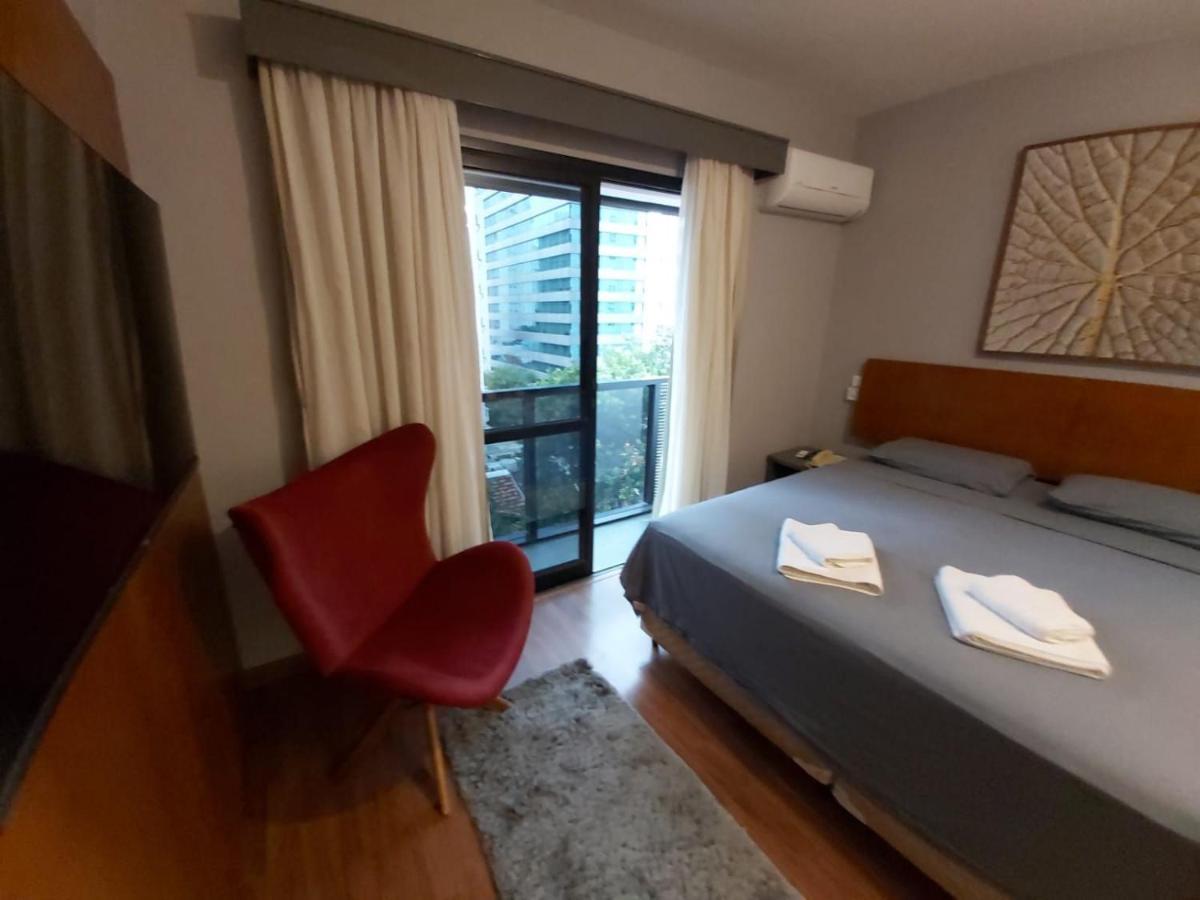 Hotel Elegant Flat Jardins - Garagem, Ar Cod, San Paolo Esterno foto