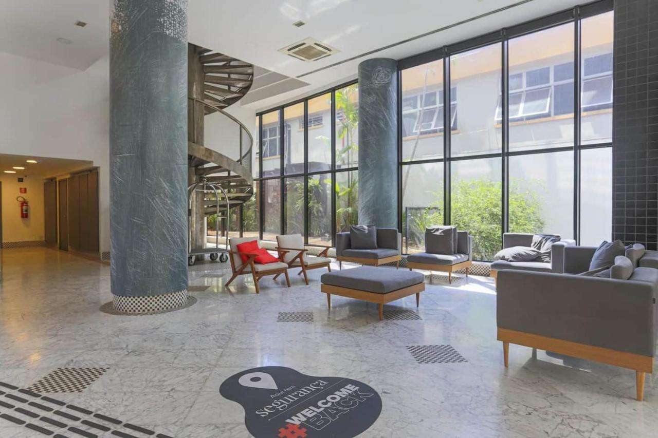 Hotel Elegant Flat Jardins - Garagem, Ar Cod, San Paolo Esterno foto