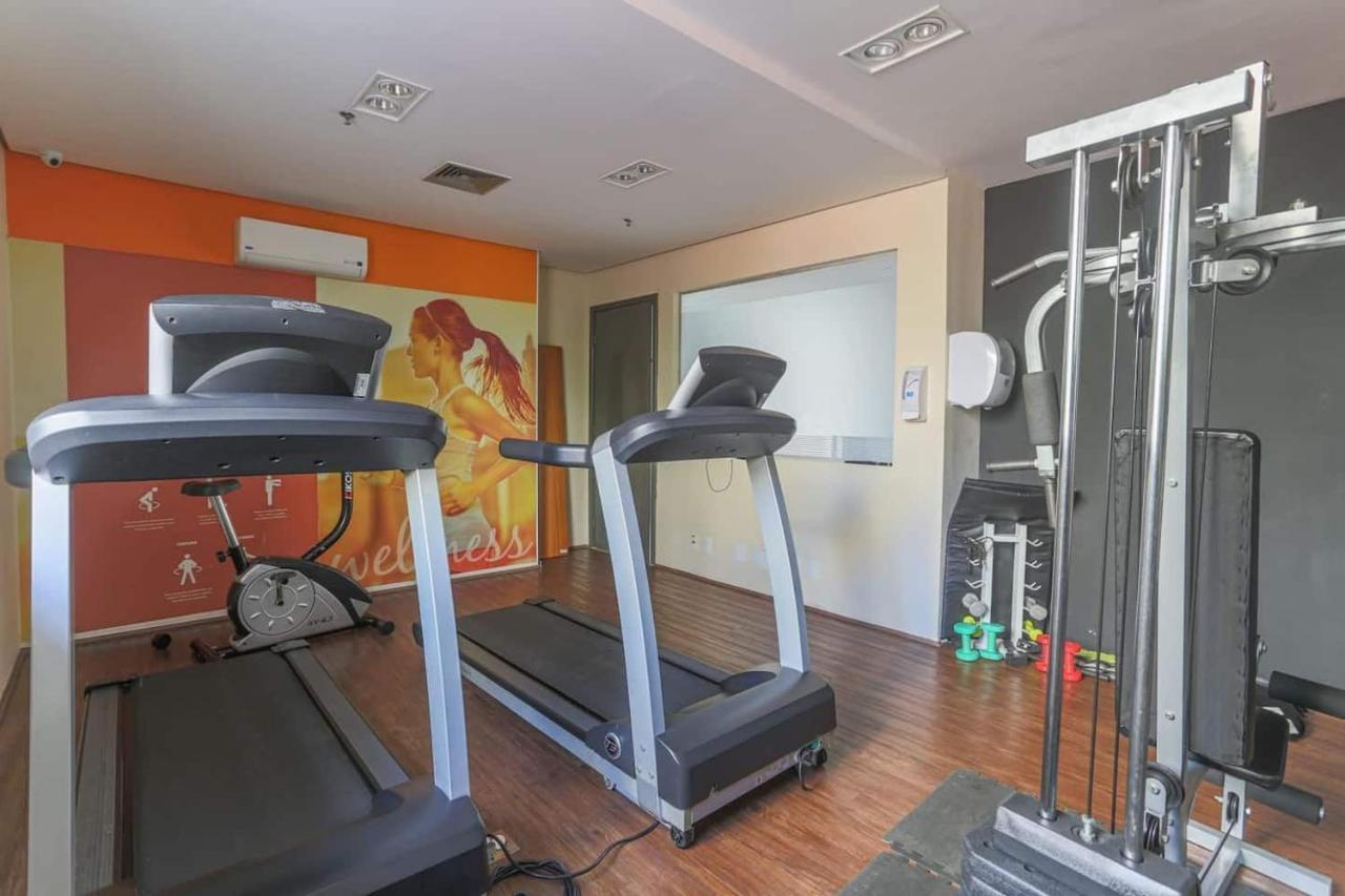 Hotel Elegant Flat Jardins - Garagem, Ar Cod, San Paolo Esterno foto