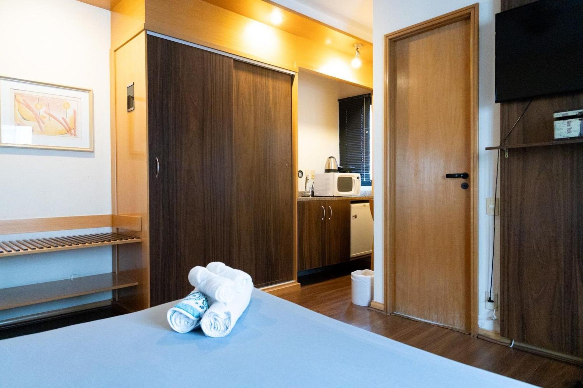Hotel Elegant Flat Jardins - Garagem, Ar Cod, San Paolo Esterno foto