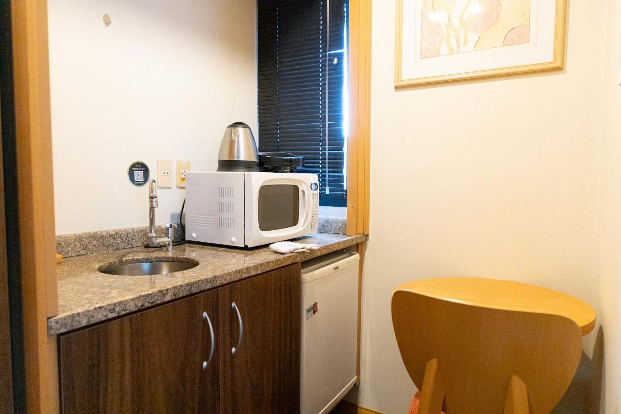 Hotel Elegant Flat Jardins - Garagem, Ar Cod, San Paolo Esterno foto
