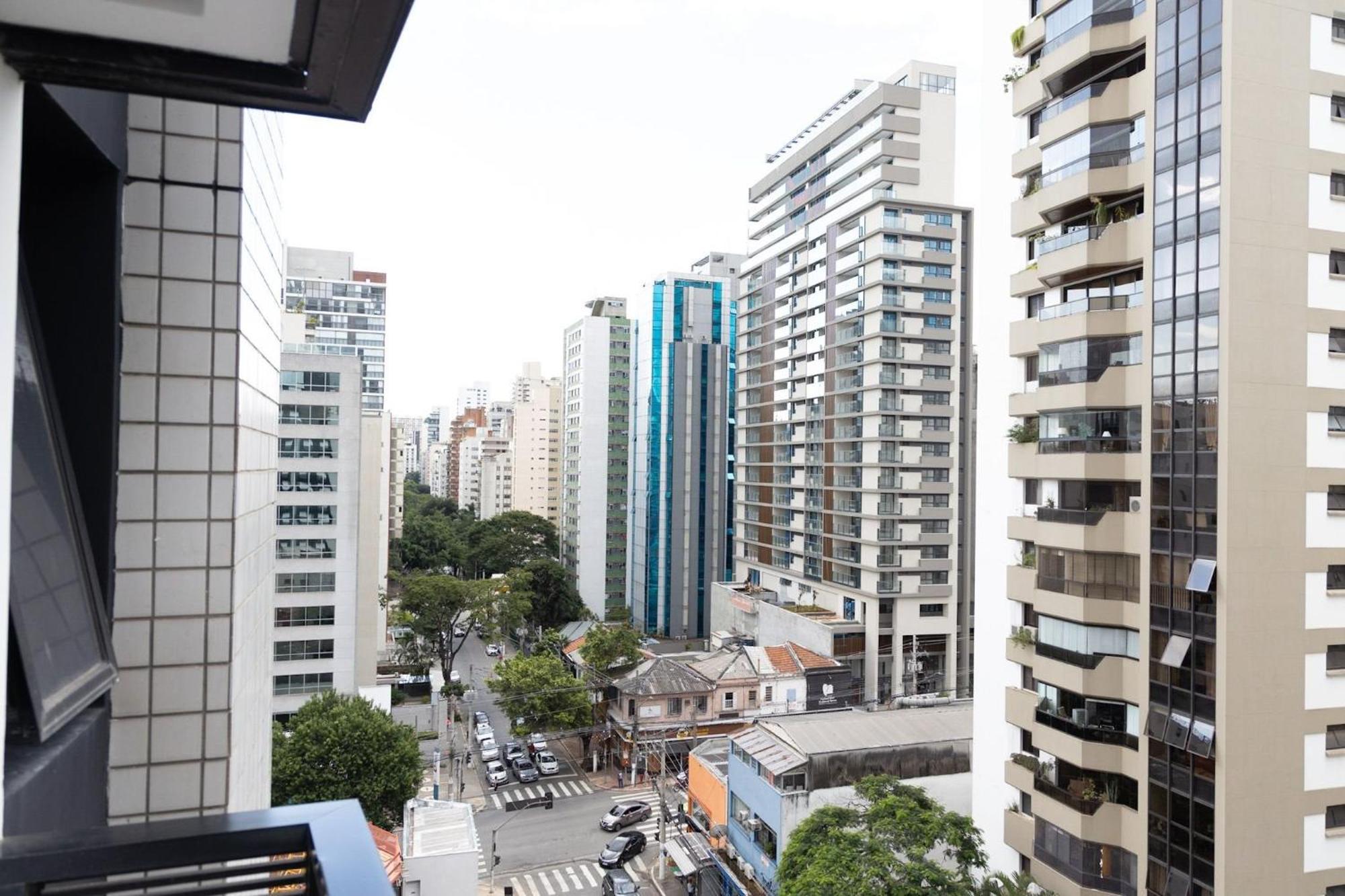 Hotel Elegant Flat Jardins - Garagem, Ar Cod, San Paolo Esterno foto