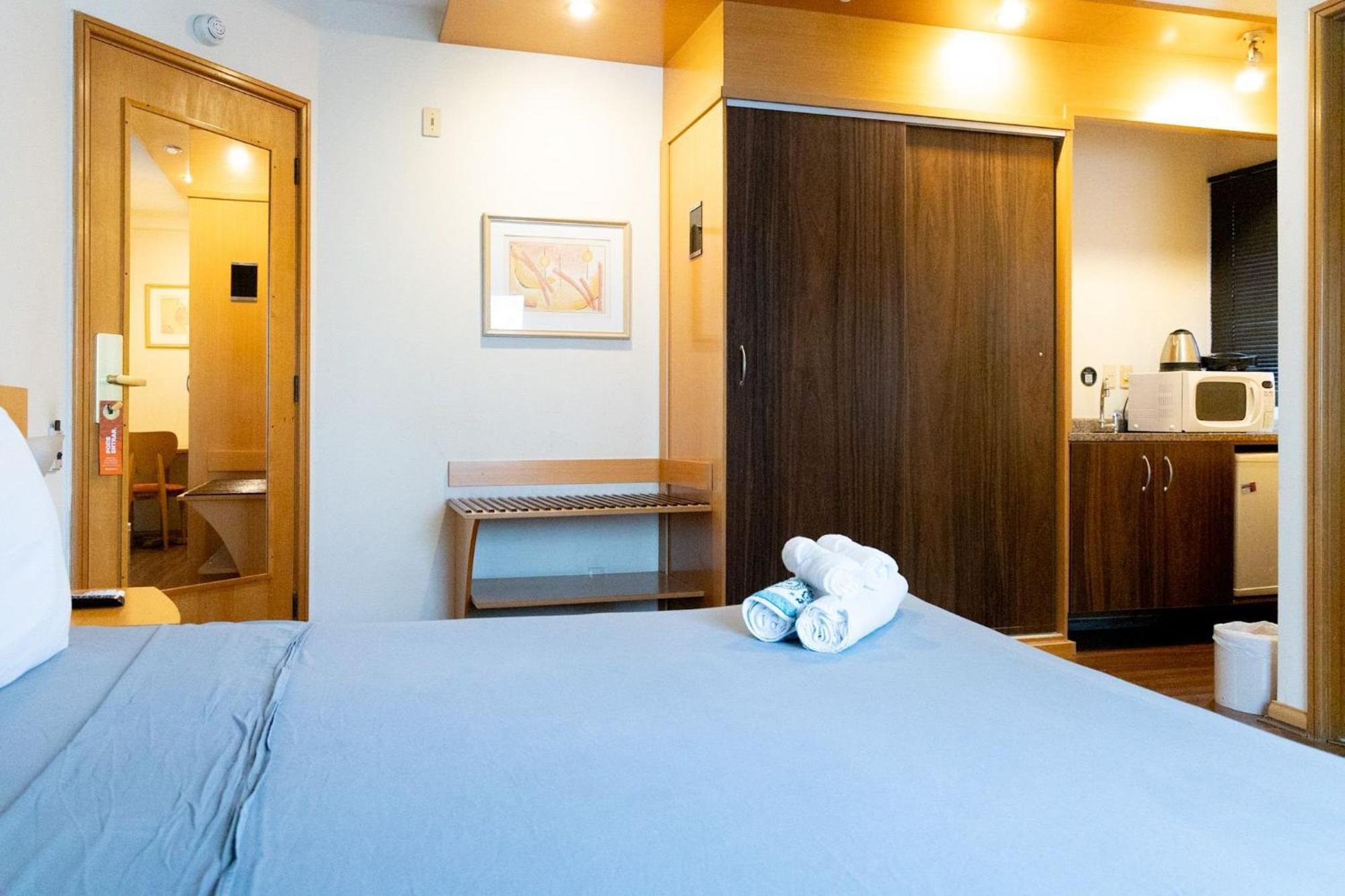 Hotel Elegant Flat Jardins - Garagem, Ar Cod, San Paolo Esterno foto